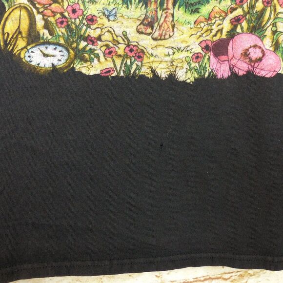 Nirvana T-Shirt In Utero Album Men XL Black Colorful Angel Rock Band Grunge - Picture 10 of 11